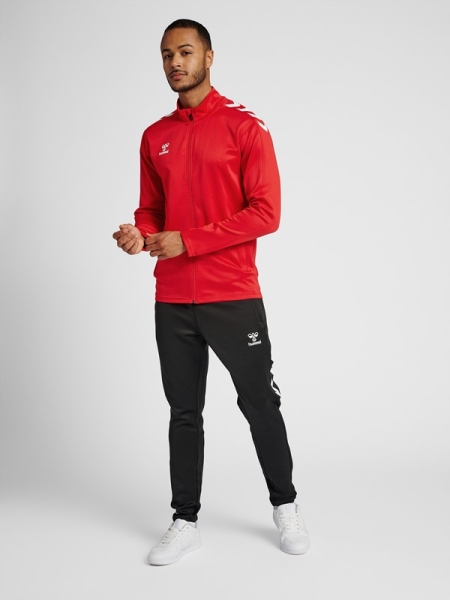 Hummel Core XK Poly Zip Trainingsjacke - Rot